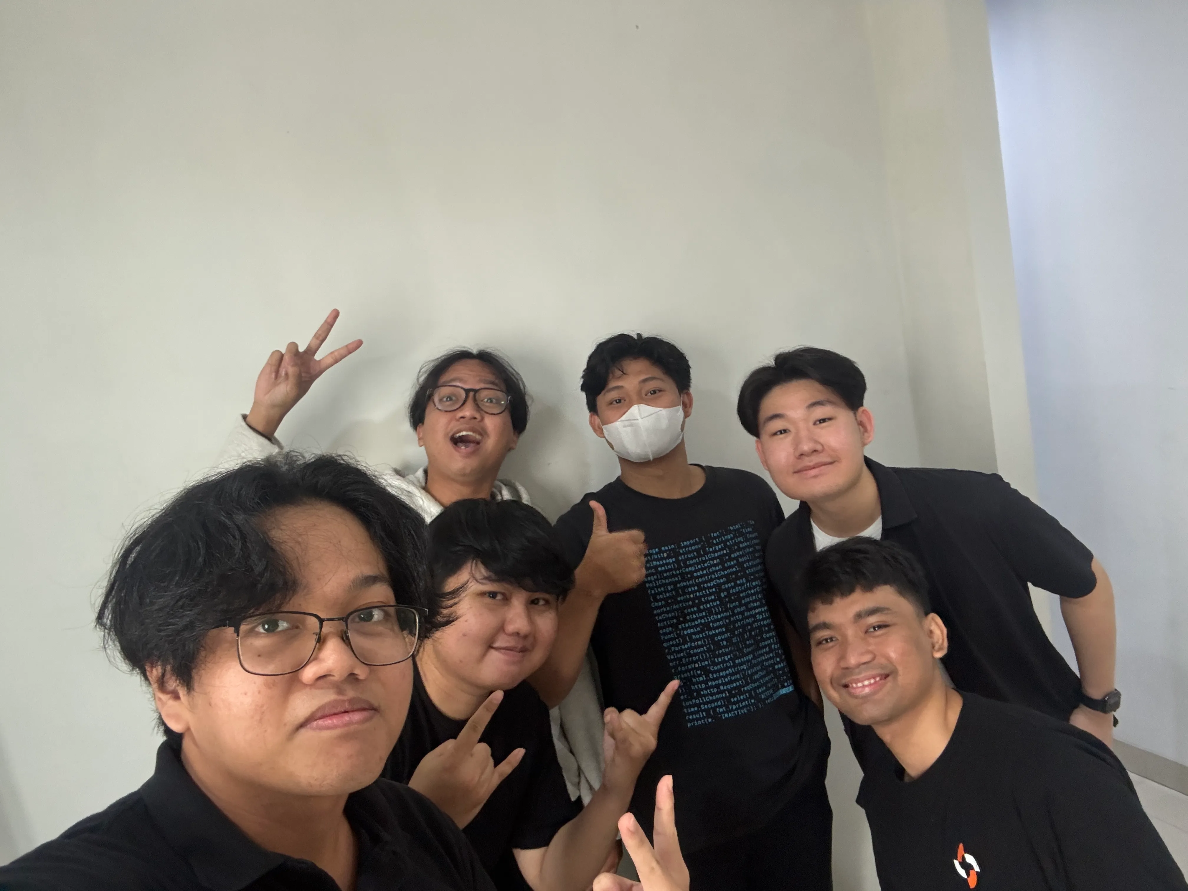 With the Sector team in Jakarta