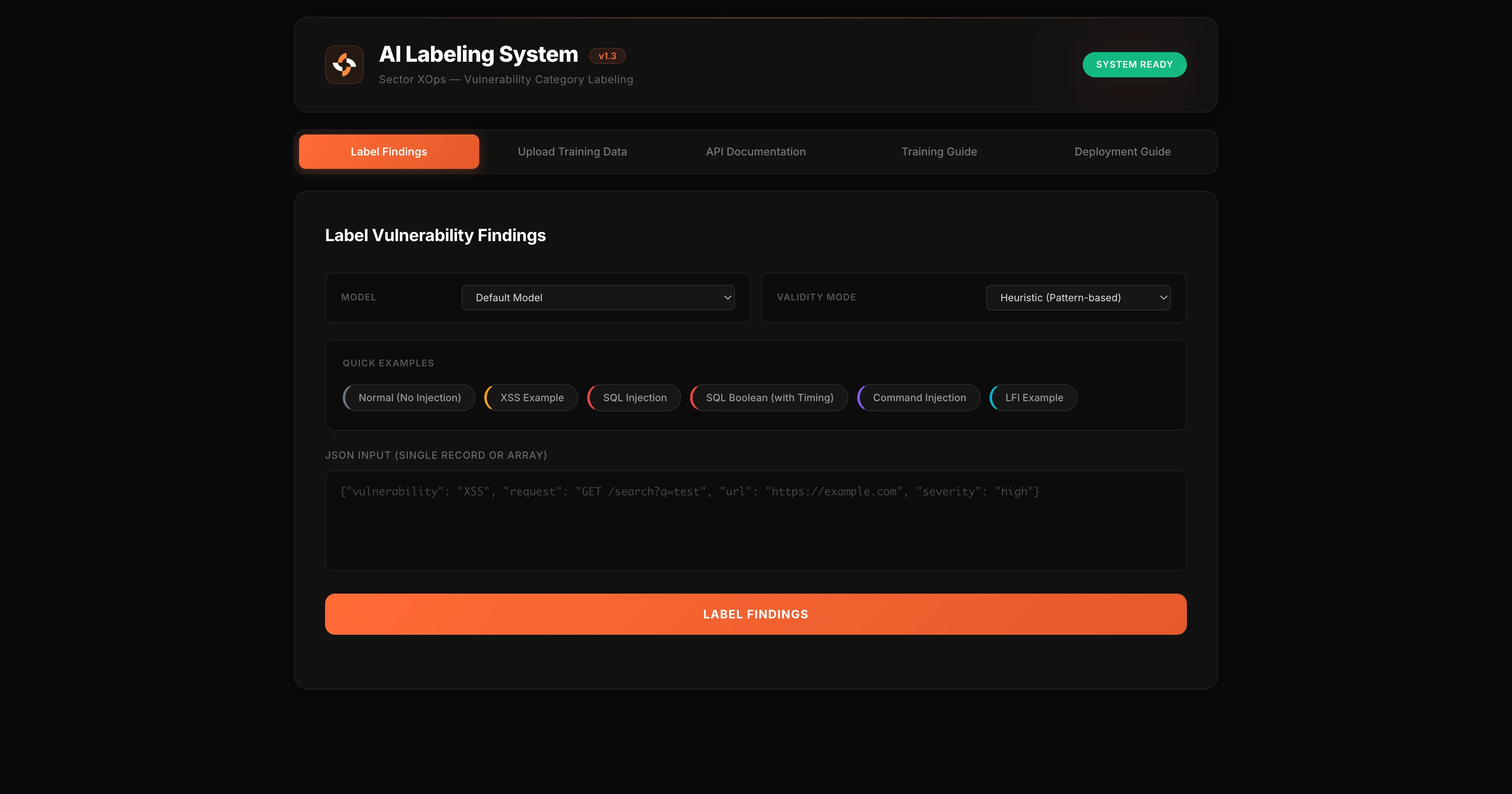 AI Labeling System Demo