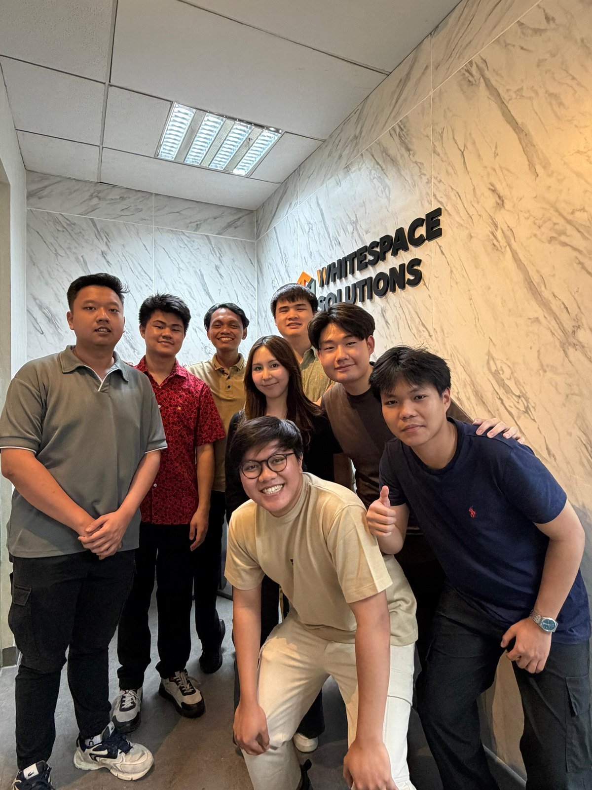 The Whitespace Solutions team in Jakarta