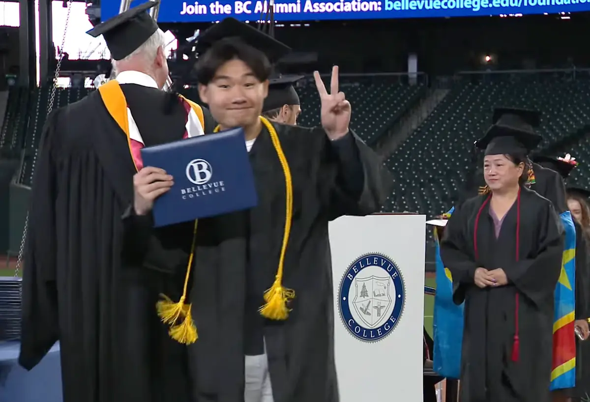 Bellevue College graduation