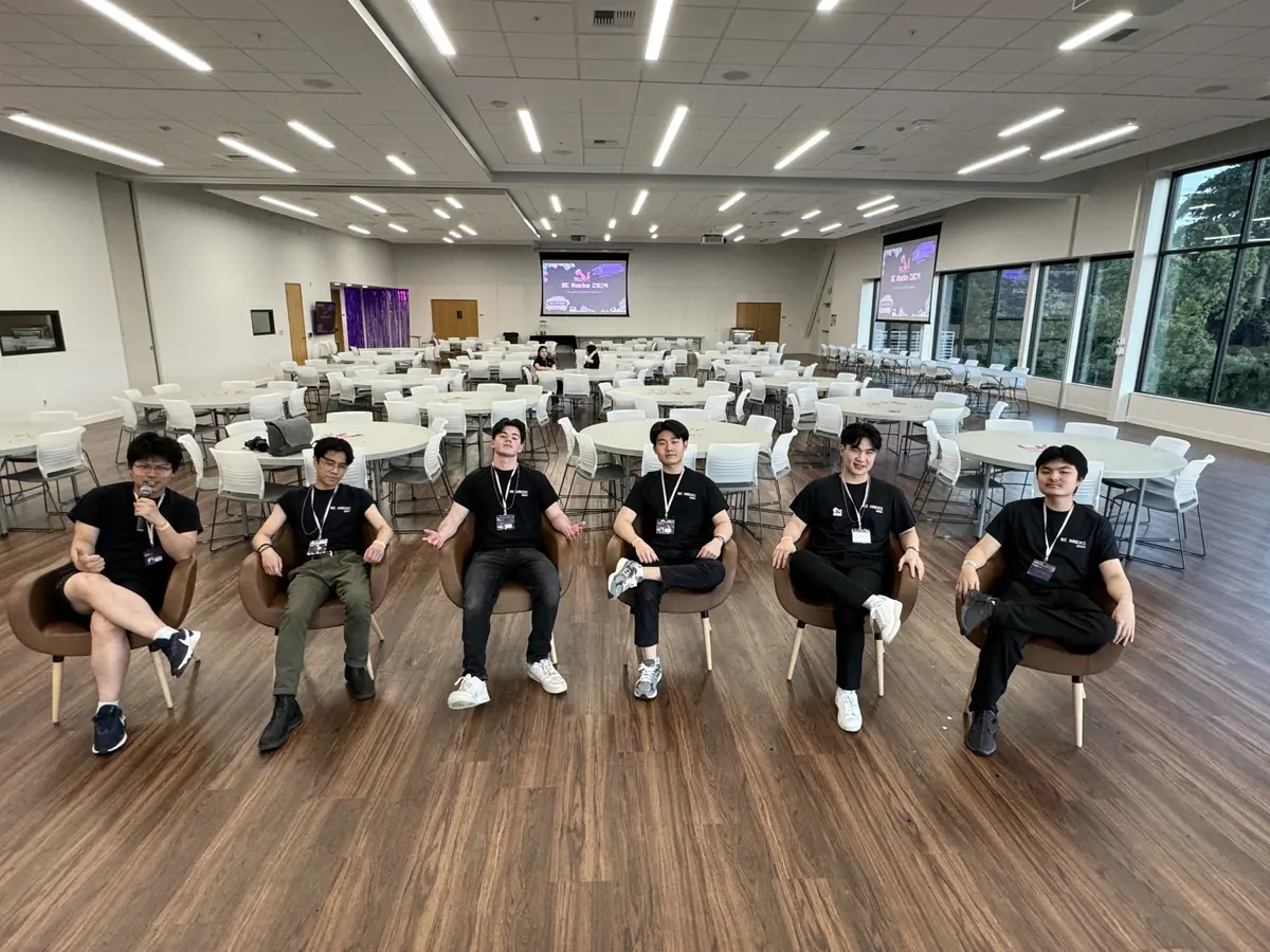 BC Hacks 2024 group photo