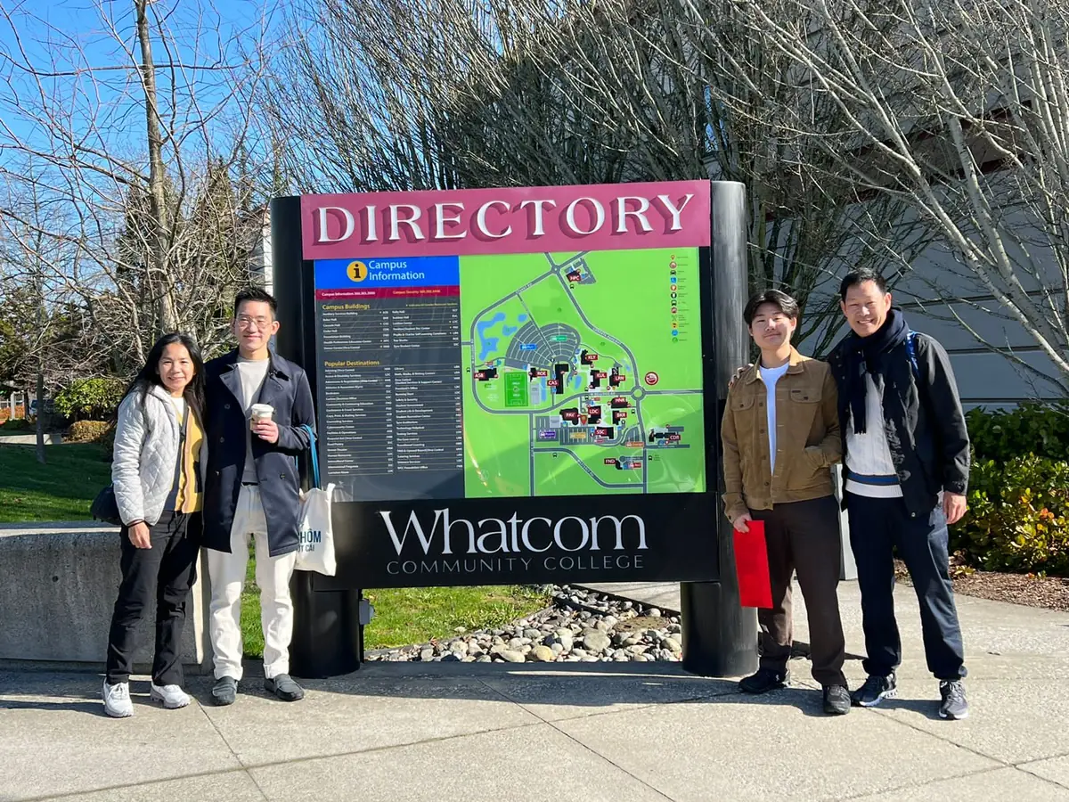 College visit to Whatcom